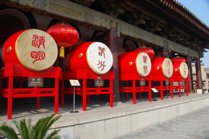 Chinese Drums by Liz Parker