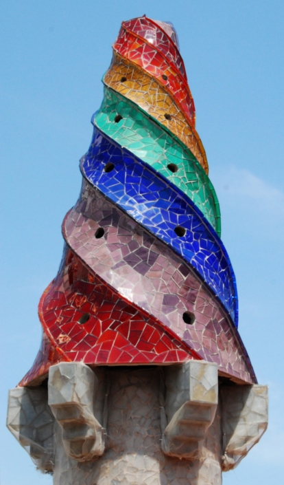 Rainbow Chimney – Liz Parker Rainbow Chimney - Liz Parker