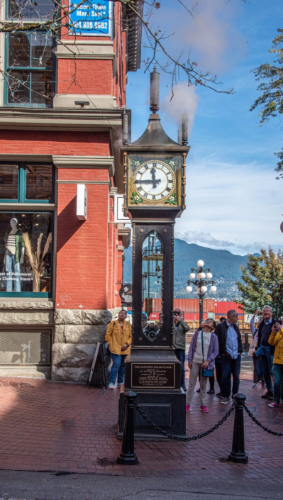 Steam Clock by Kevan Brassington