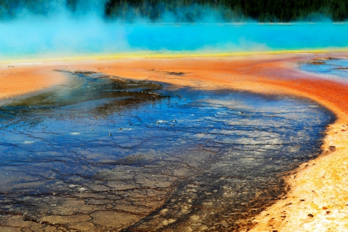 Yellowstone, Grand Prismatic Spring – Chrissie Shun Yellowstone, Grand Prismatic Spring - Chrissie Shun