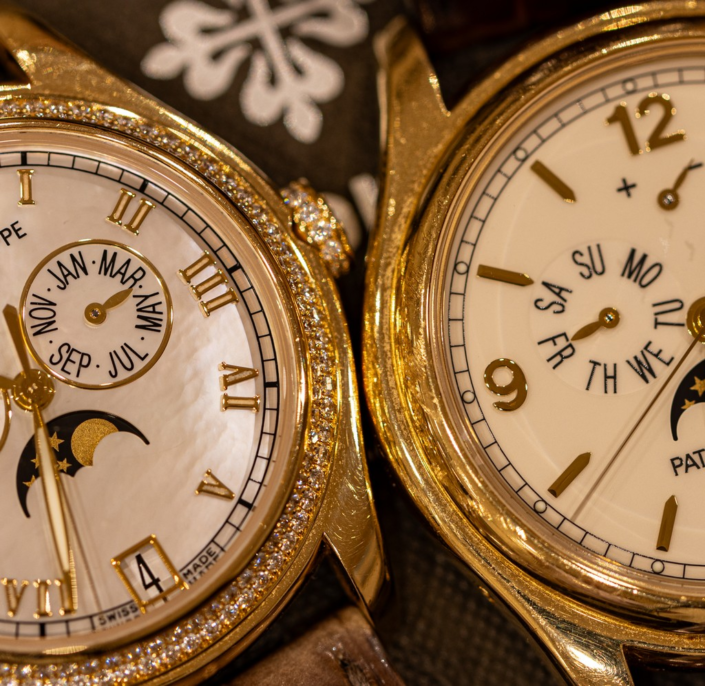 Hers’n’his Bling Time by Tony Teague