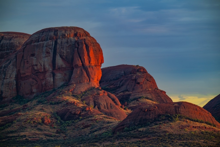 Kata Tjuta At Sunrise - Pyers Tucker