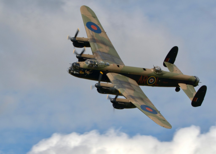 Lancaster Fly Past by Gerry McGovern
