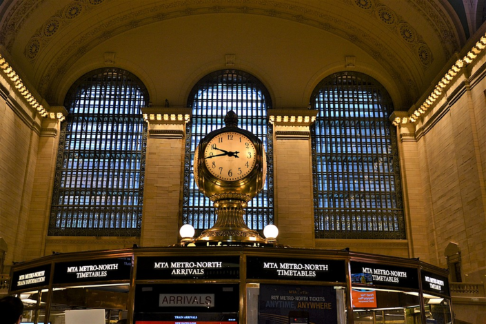 New York Time Grand Central Station by Chrissie Shun