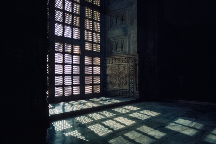 Lattice Screen Taj Mahal - Kevan Brassington